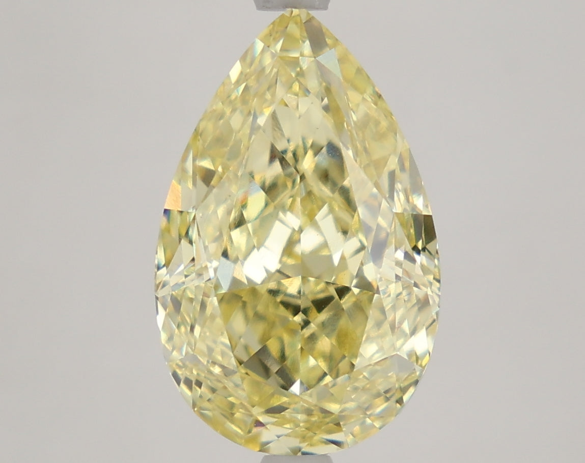 5.46ct Pear VVS2 Lab Created Diamond
