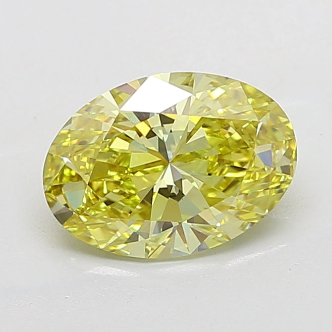 3.1ct Oval VVS2 Lab Created Diamond