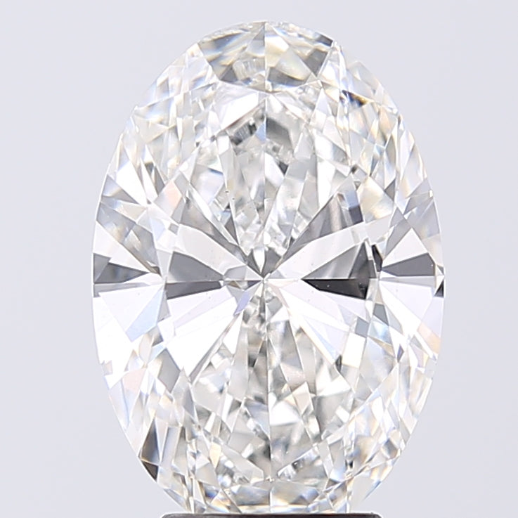 4.02ct Oval F VS1 Lab Created Diamond
