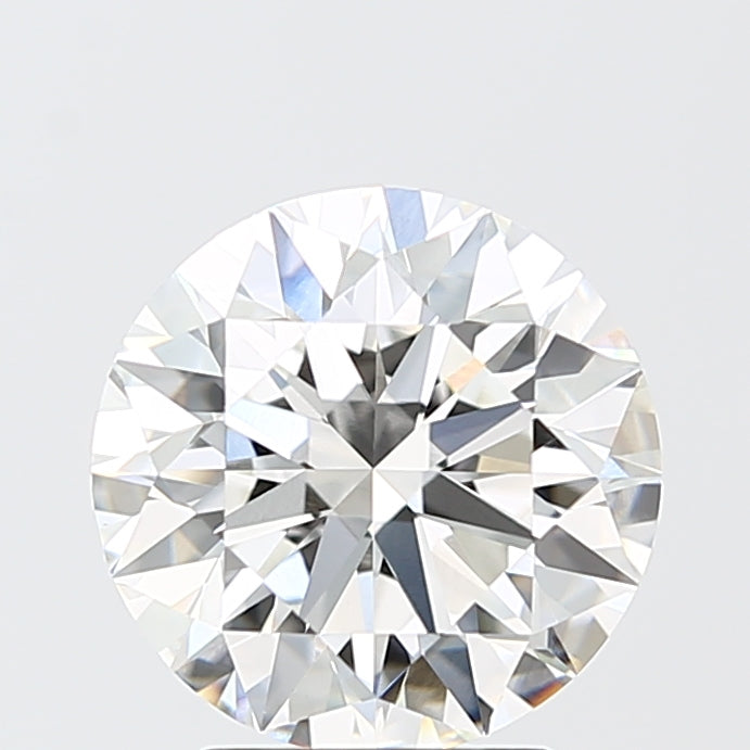 3.09ct Round F VVS2 Lab Created Diamond