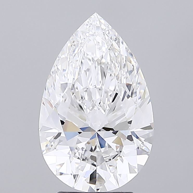 4.02ct Pear D VVS1 Lab Created Diamond