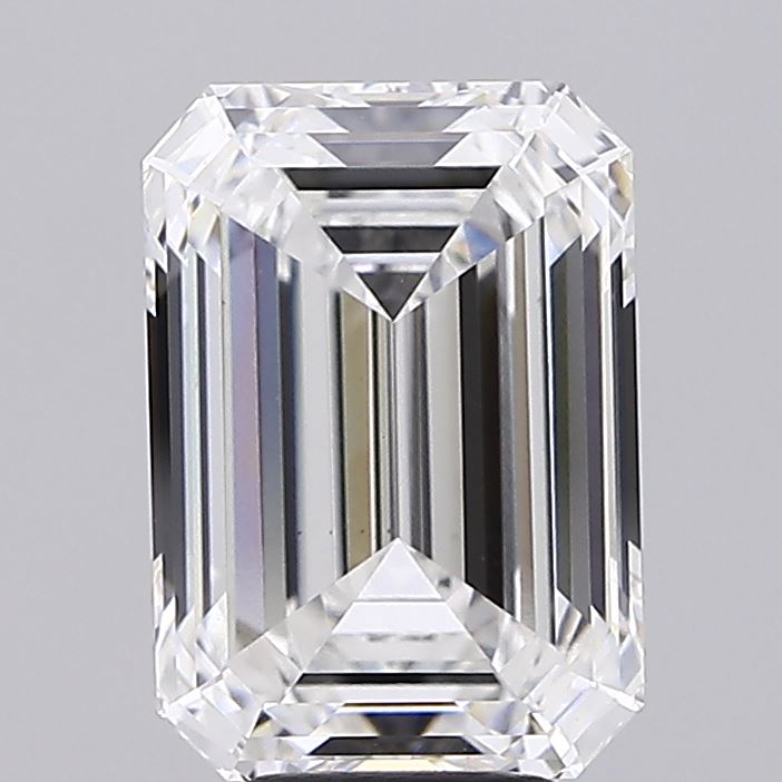 6.06ct Emerald E VS1 Lab Created Diamond