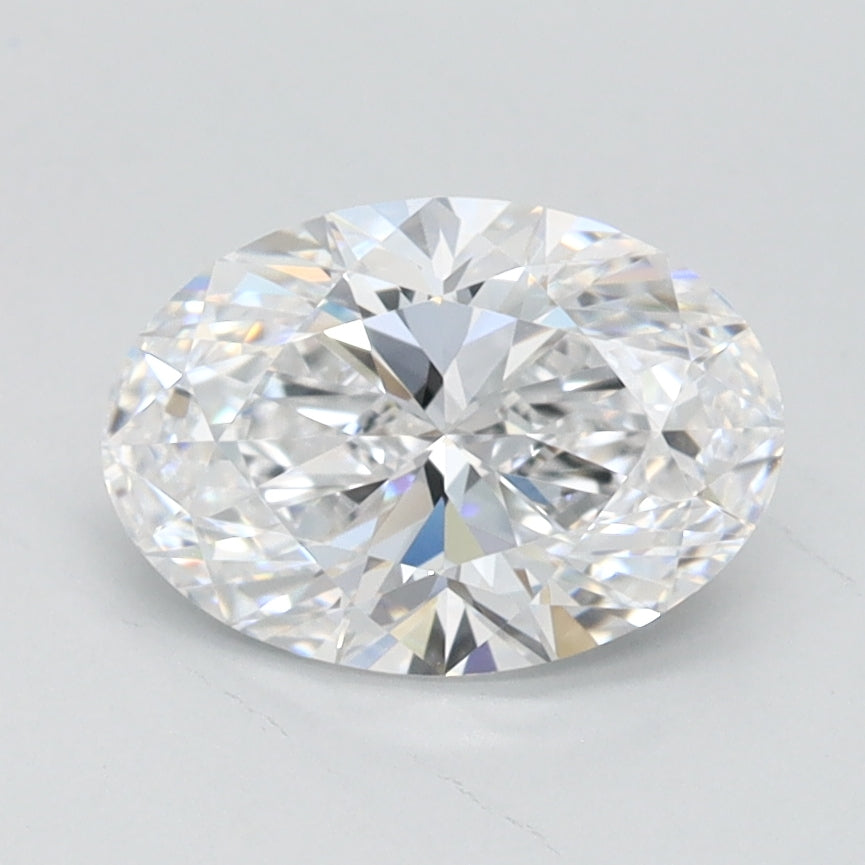 1.01ct Oval D VVS2 Lab Created Diamond
