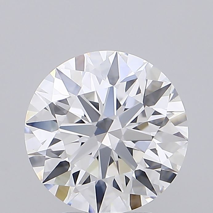 2.44ct Round D VVS2 Lab Created Diamond