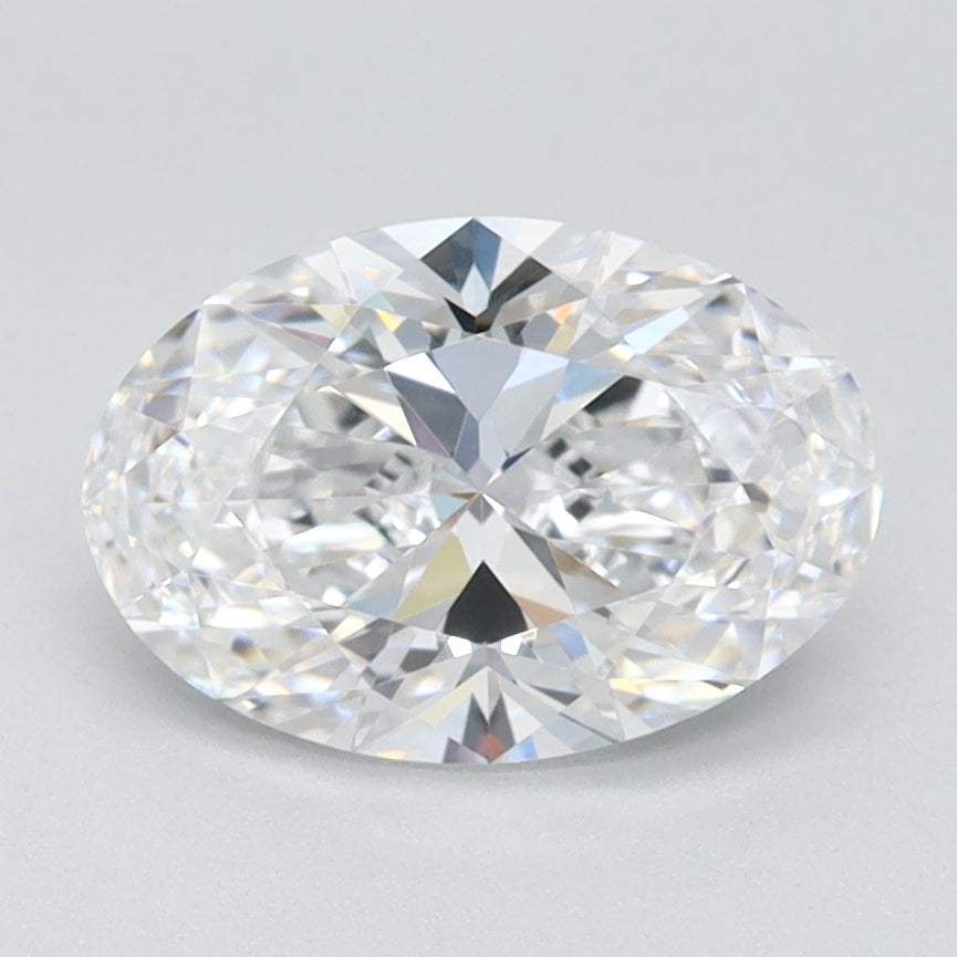 1.15ct Oval D VVS1 Lab Created Diamond
