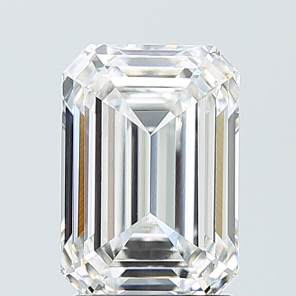 2.56ct Emerald E VS1 Lab Created Diamond