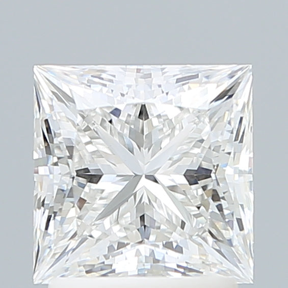 2.11ct Princess F VVS2 Lab Created Diamond