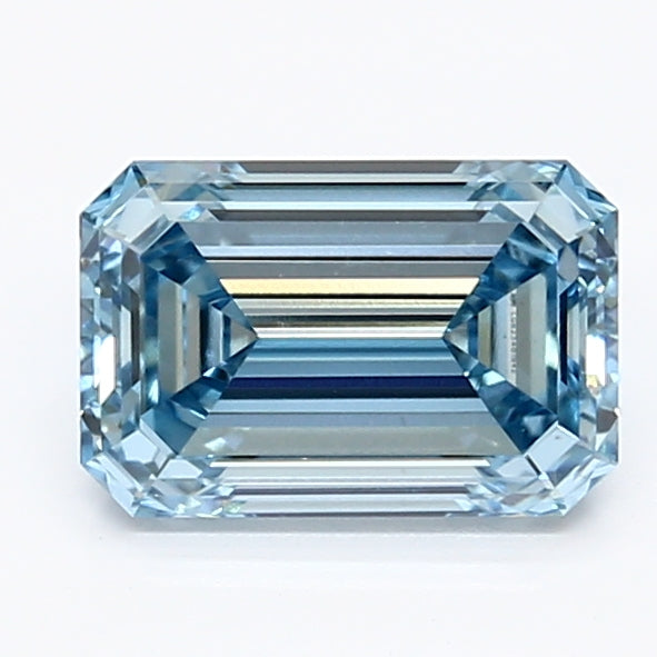 1.29ct Emerald VVS2 Lab Created Diamond
