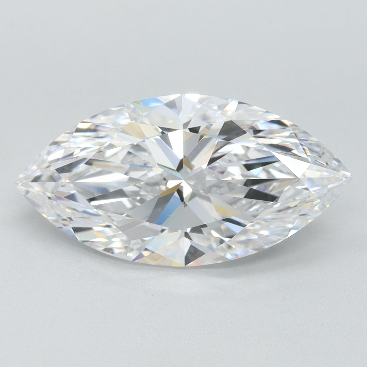 3.09ct Marquise D IF Lab Created Diamond