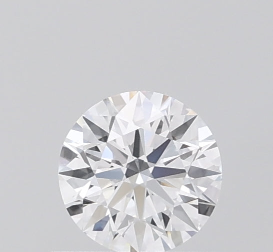 0.53ct Round D VVS2 Lab Created Diamond