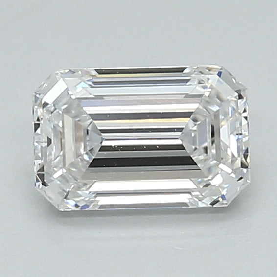 0.96ct Emerald D VVS1 Lab Created Diamond