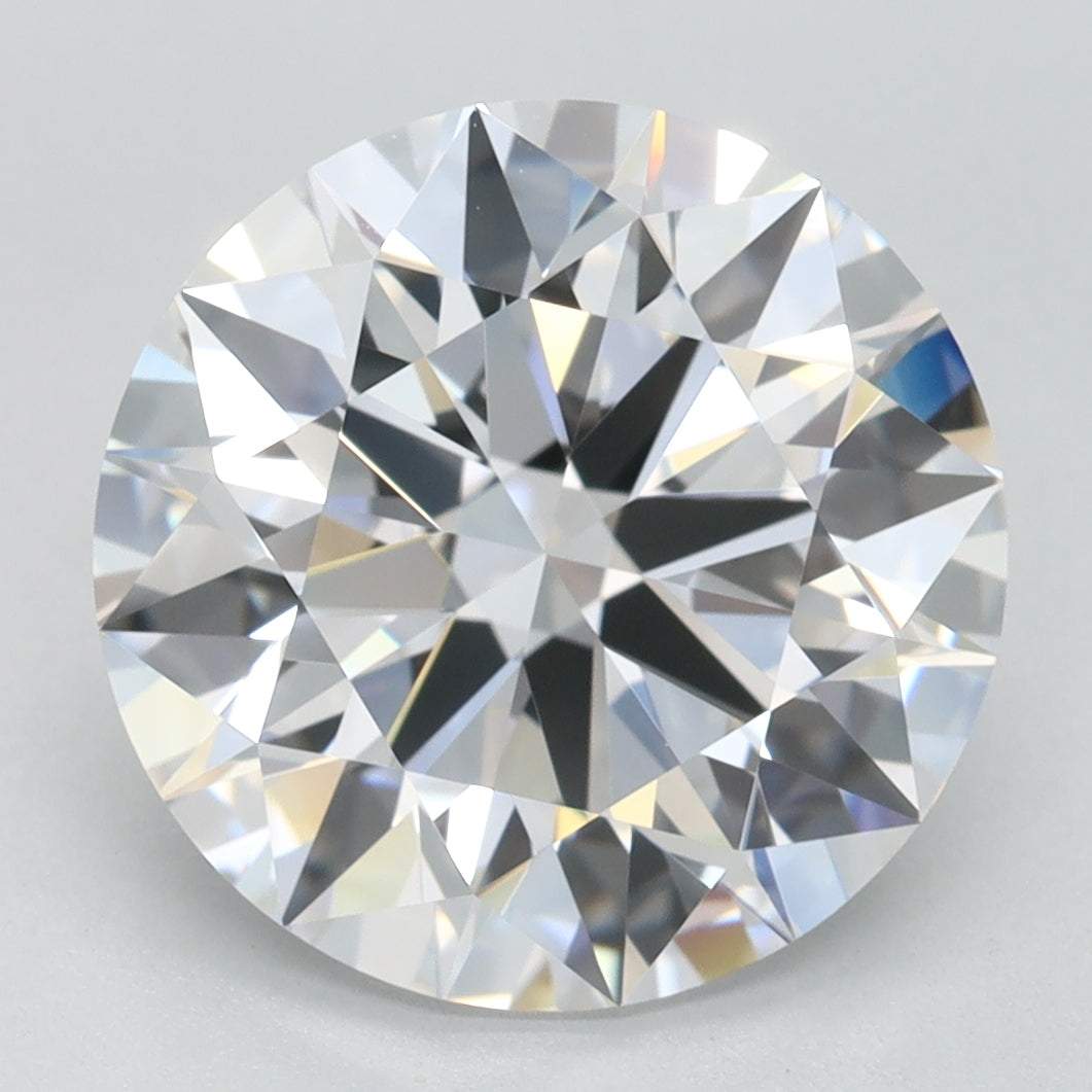 4.19ct Round D VVS1 Lab Created Diamond