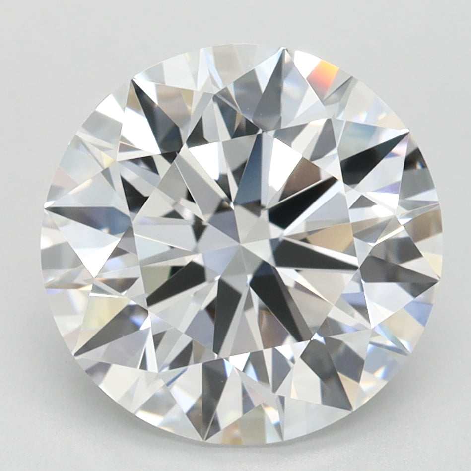 3.24ct Round D IF Lab Created Diamond
