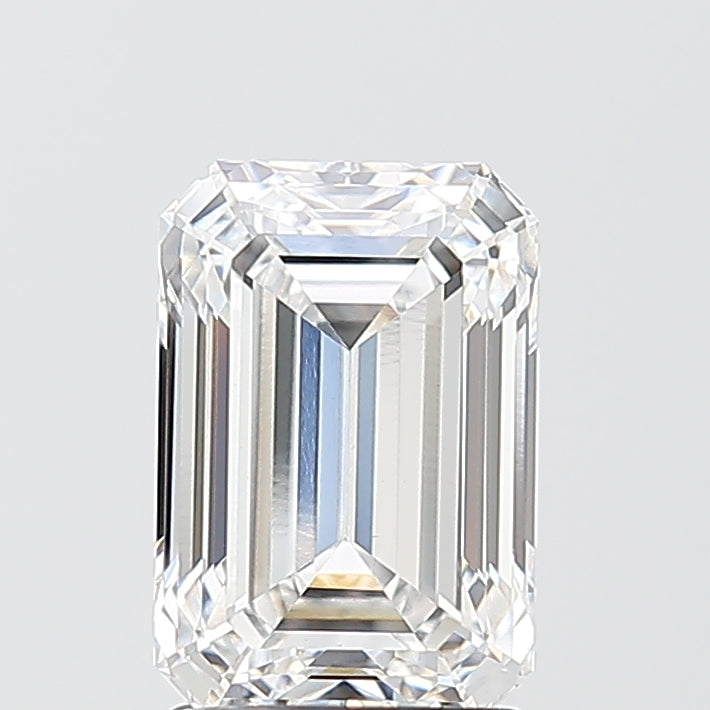 2.07ct Emerald E VVS2 Lab Created Diamond