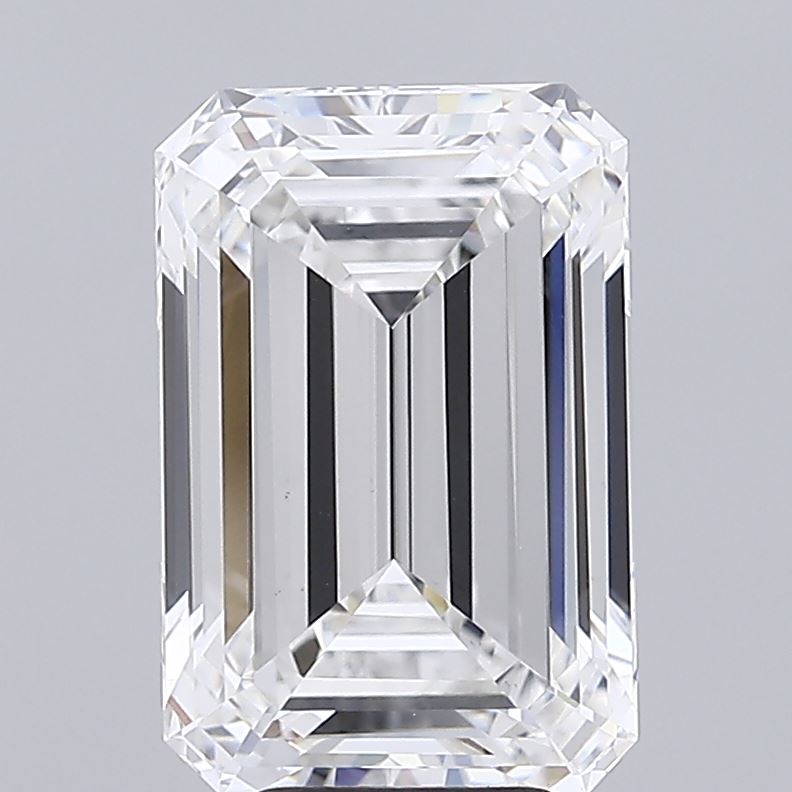 6ct Emerald E VS1 Lab Created Diamond