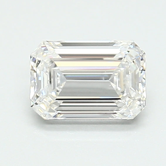 0.96ct Emerald D VVS1 Lab Created Diamond