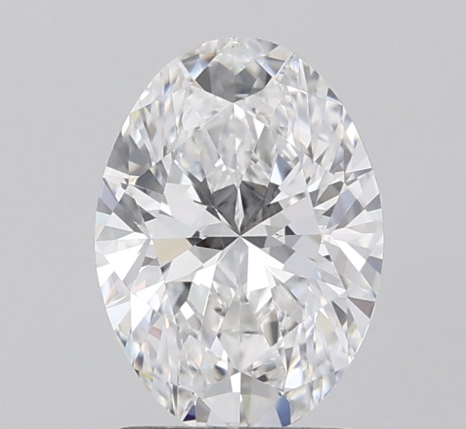 1.51ct Oval D VVS2 Lab Created Diamond