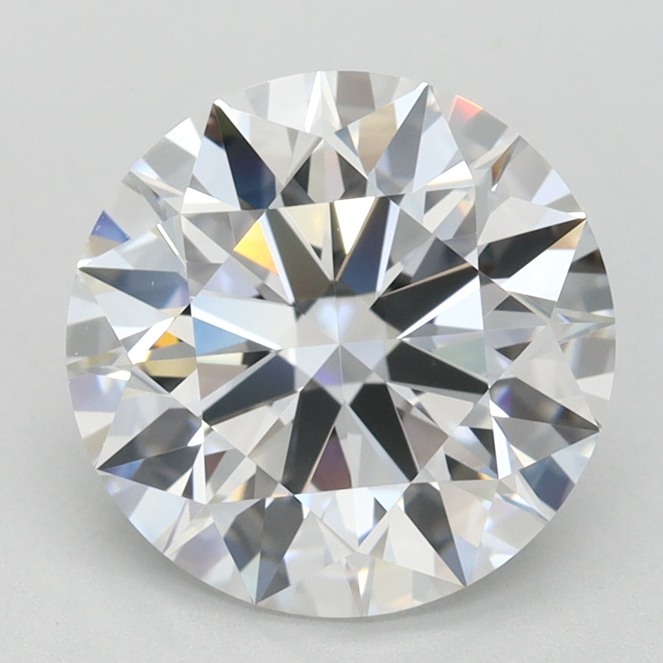 3.09ct Round D VVS1 Lab Created Diamond