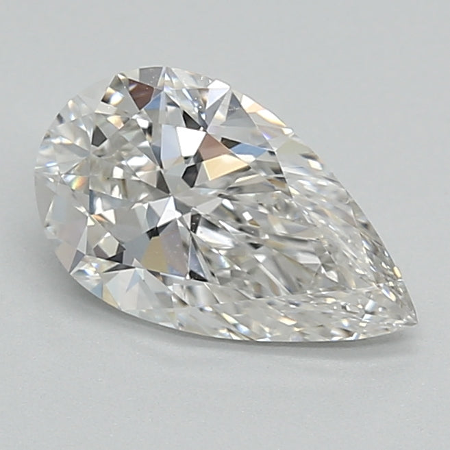 0.95ct Pear F VS1 Lab Created Diamond