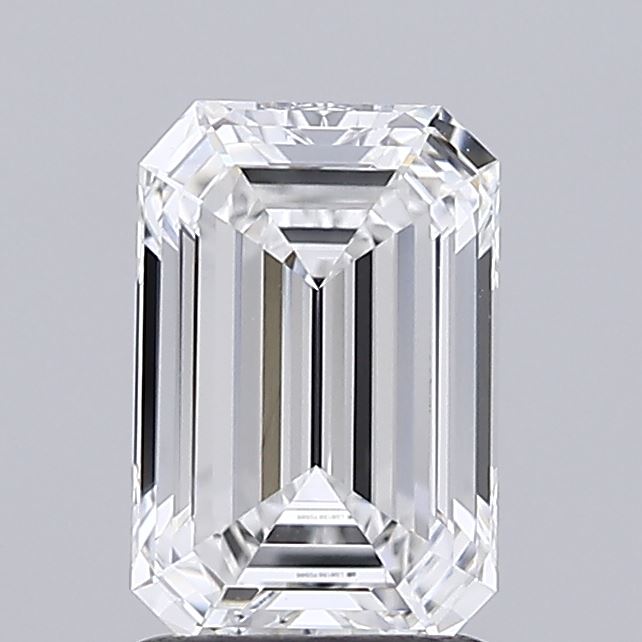 1.4ct Emerald E VVS2 Lab Created Diamond