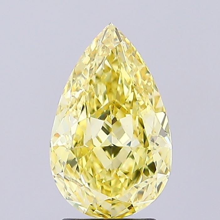 2.6ct Pear VS1 Lab Created Diamond