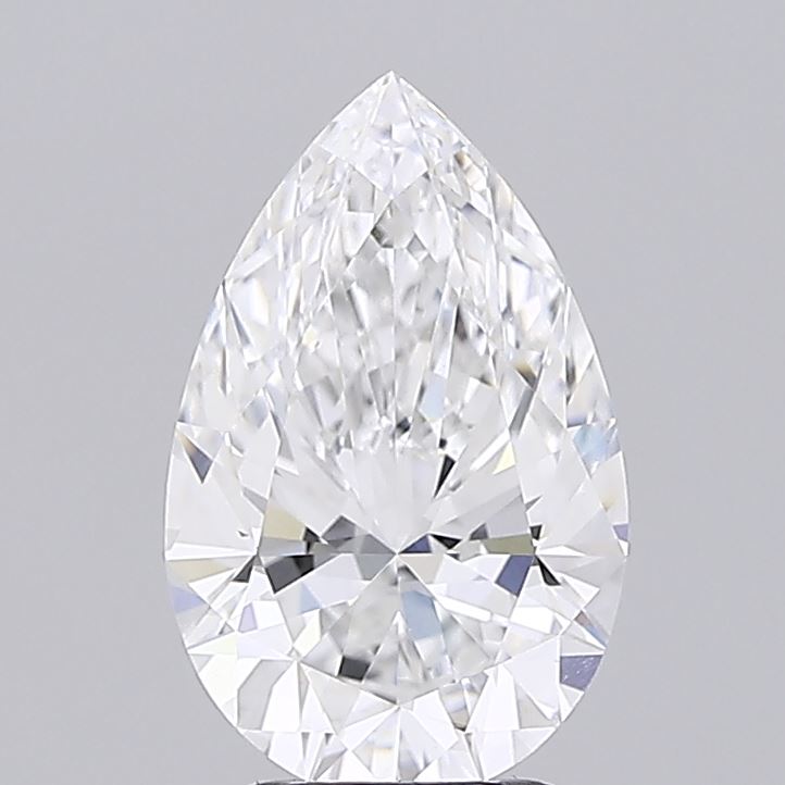 3.08ct Pear E VVS1 Lab Created Diamond