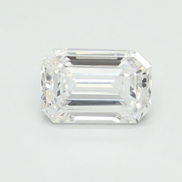 0.63ct Emerald D VVS1 Lab Created Diamond
