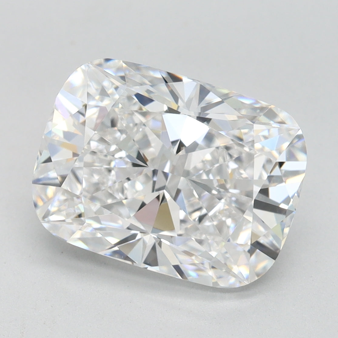 3.12ct Cushion D IF Lab Created Diamond