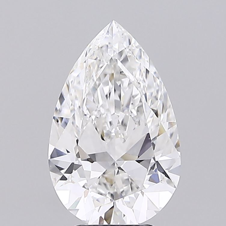 4.06ct Pear E VS1 Lab Created Diamond