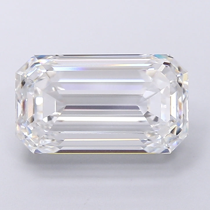5.15ct Emerald E VVS2 Lab Created Diamond