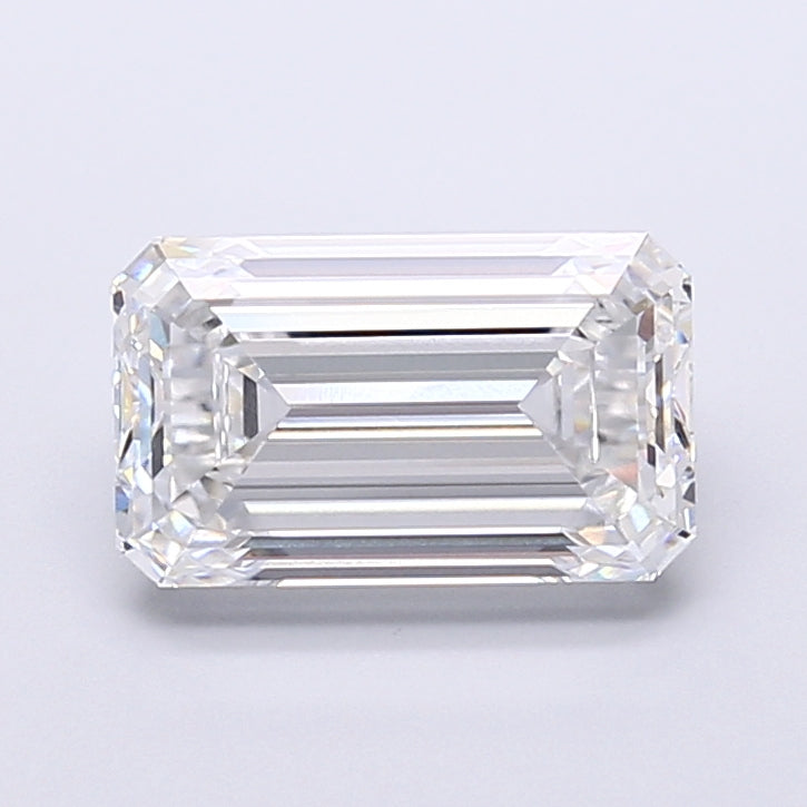 4.7ct Emerald D VVS1 Lab Created Diamond