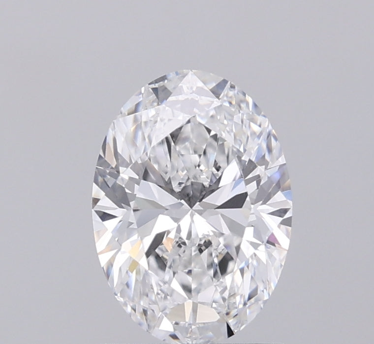 1.5ct Oval D VVS2 Lab Created Diamond