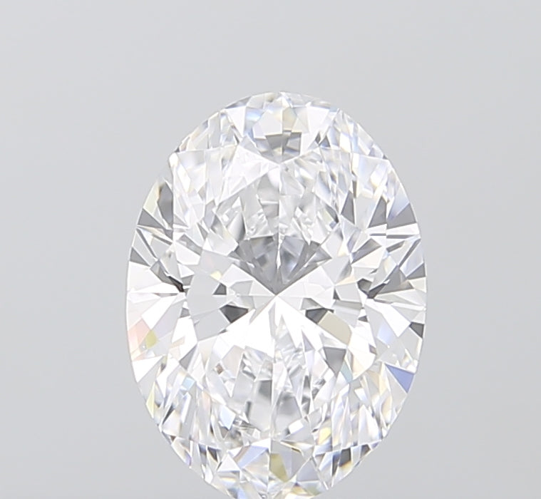 2.06ct Oval D VVS2 Lab Created Diamond