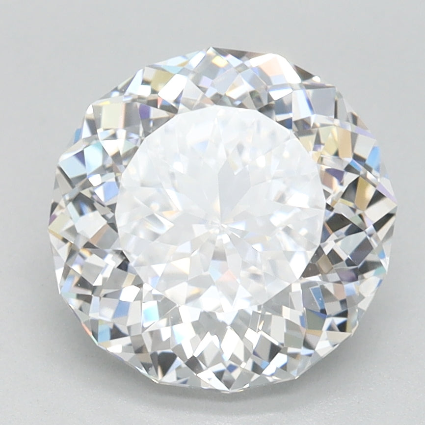 2.08ct Round D IF Lab Created Diamond