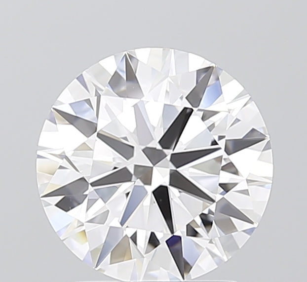 2.09ct Round D VVS2 Lab Created Diamond