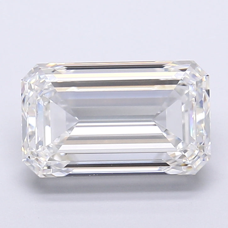 4.73ct Emerald E IF Lab Created Diamond