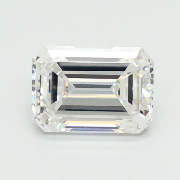 0.97ct Emerald D VVS1 Lab Created Diamond