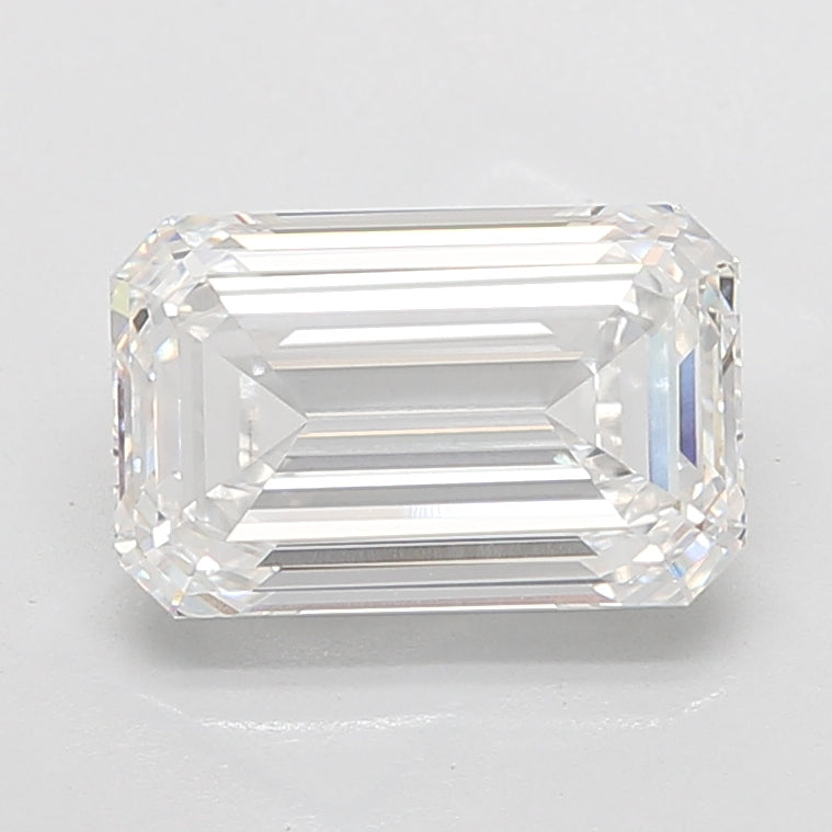 6.03ct Emerald E VVS1 Lab Created Diamond