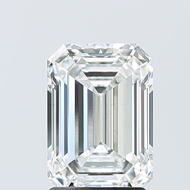 2.04ct Emerald E VVS2 Lab Created Diamond