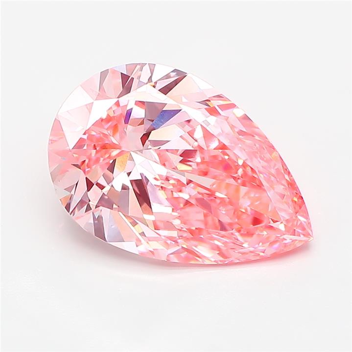 4.01ct Pear VVS2 Lab Created Diamond