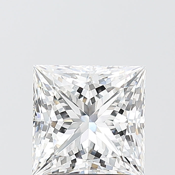2.1ct Princess E VS1 Lab Created Diamond