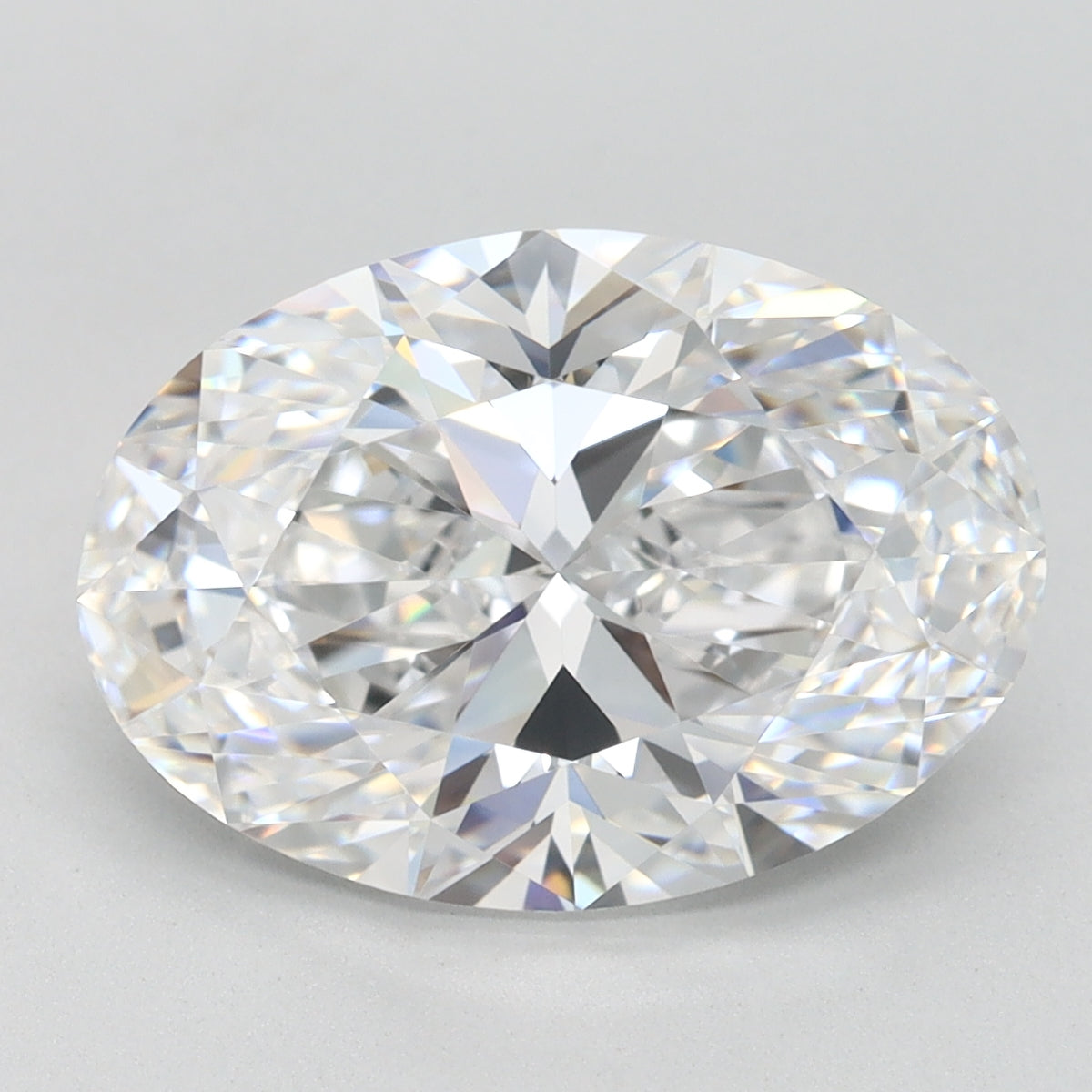 4.01ct Oval D IF Lab Created Diamond