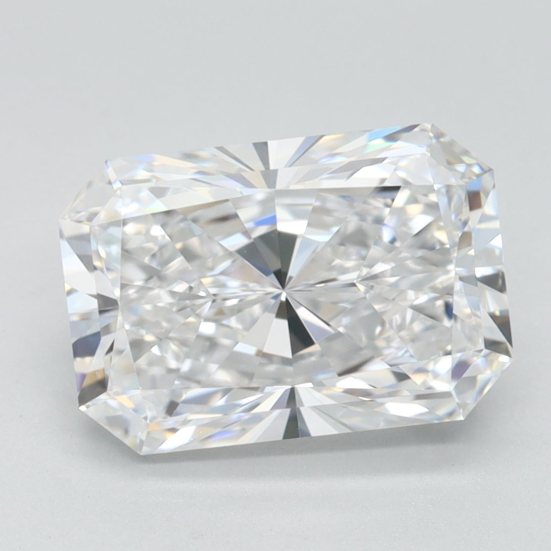 3.01ct Radiant D VVS1 Lab Created Diamond