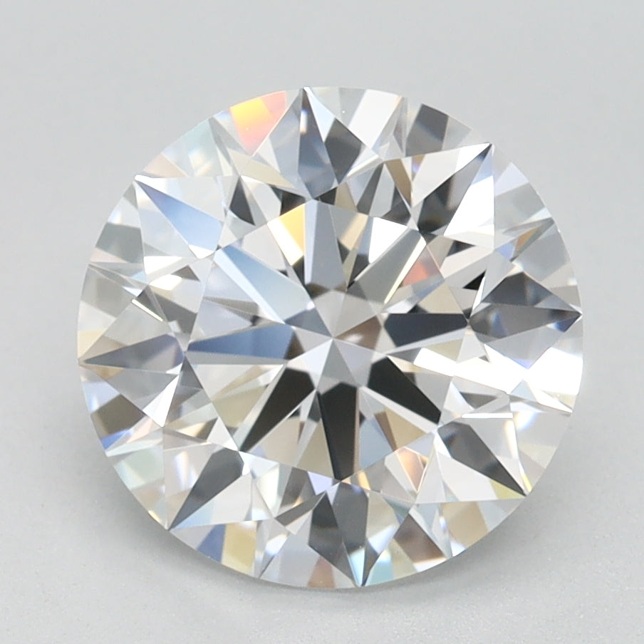 2.18ct Round D IF Lab Created Diamond