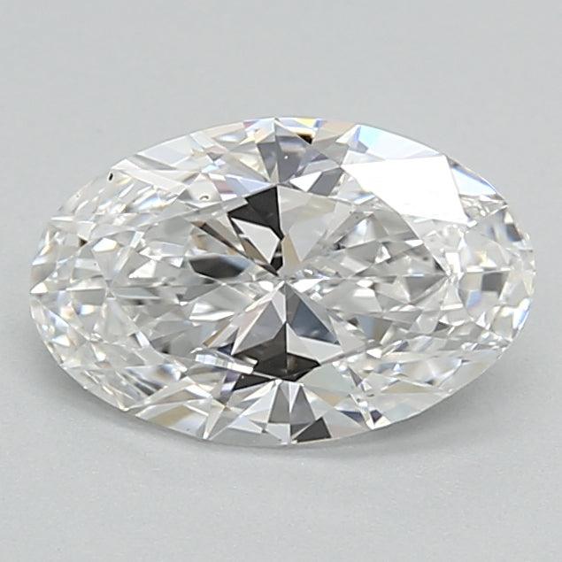 0.92ct Oval E VVS2 Lab Created Diamond