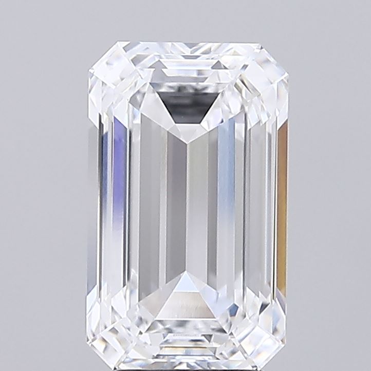 4.32ct Emerald D VVS1 Lab Created Diamond