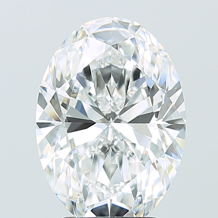 4.03ct Oval D VVS2 Lab Created Diamond