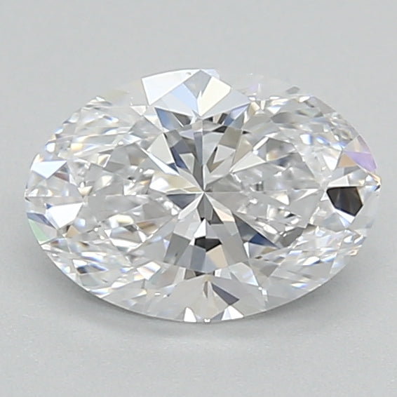0.91ct Oval D VS2 Lab Created Diamond