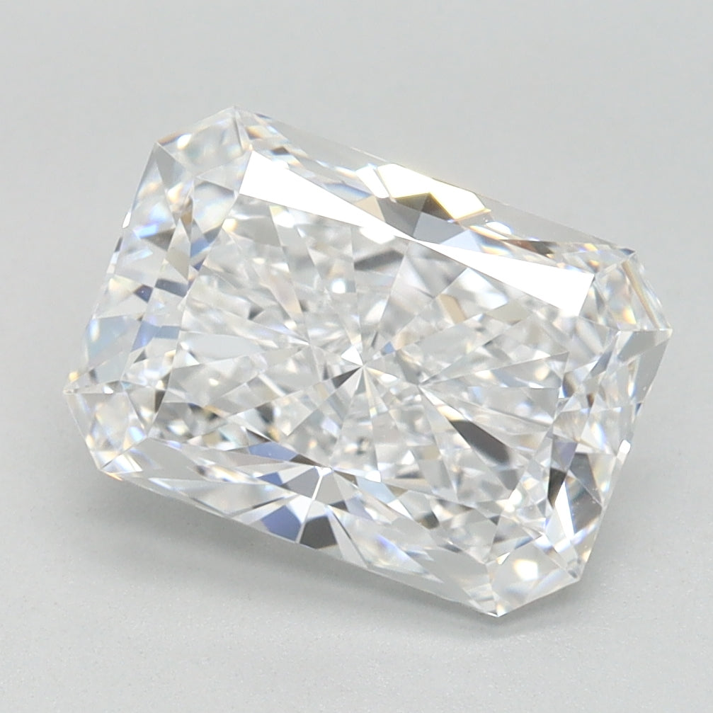 2.23ct Radiant D IF Lab Created Diamond
