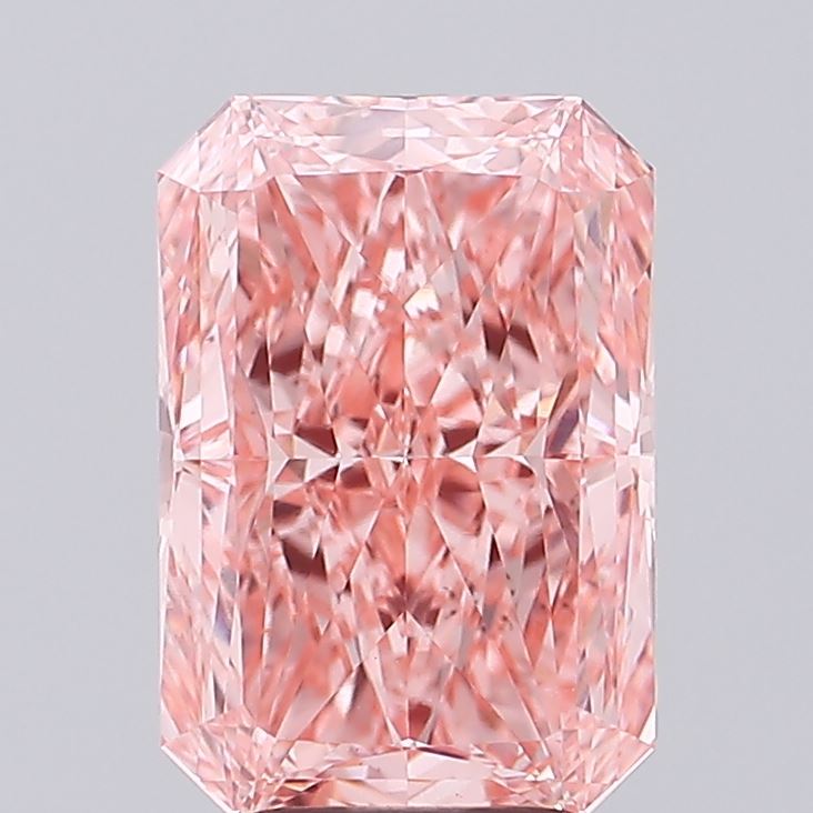 4.1ct Radiant VS1 Lab Created Diamond
